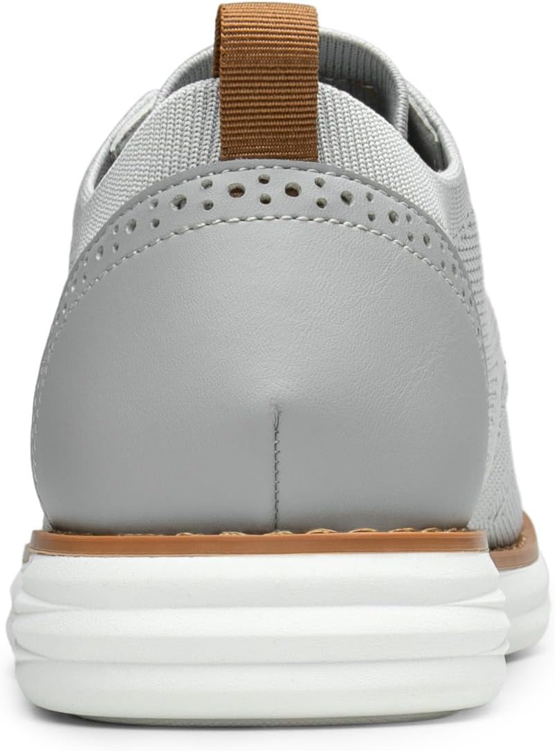 Bruno Marc Men's KnitFlex Craft Mesh Oxfords Sneakers Casual Dress Lace-Up Lightweight Walking Shoes - Image 5