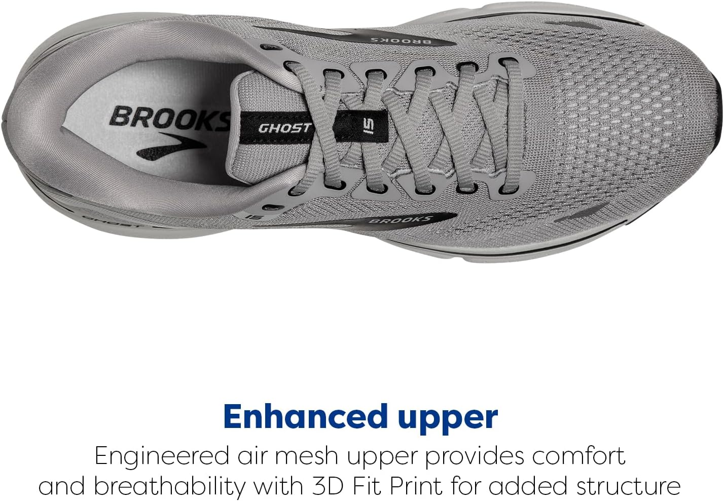Brooks Men's Ghost 15 Neutral Running Shoe - Image 4