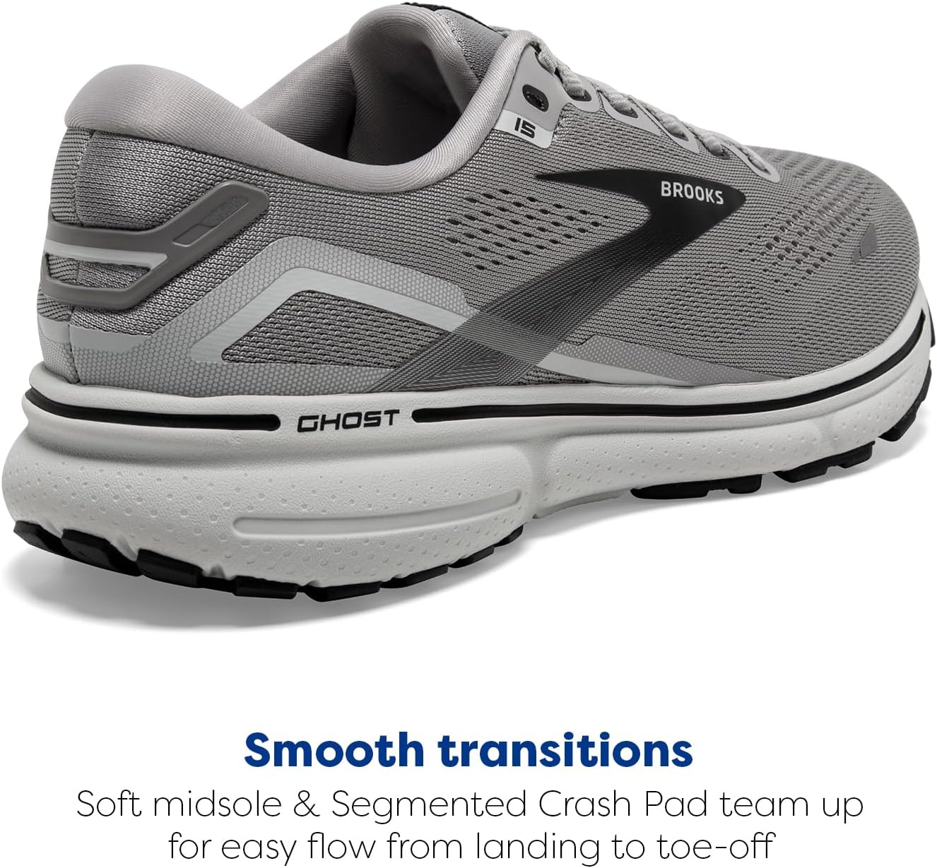 Brooks Men's Ghost 15 Neutral Running Shoe - Image 3