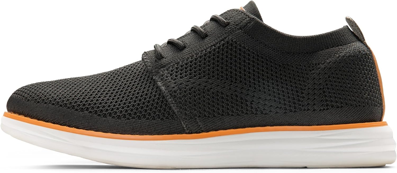 Bruno Marc Men's KnitFlex Breeze Mesh Sneakers Oxfords Lace-Up Lightweight Casual Walking Shoes - Image 2