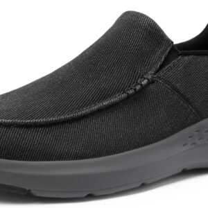 Bruno Marc Men's Hands Free Slip-on Loafers Walking Shoes Canvas Casual Sneakers