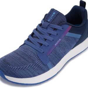 WHITIN Men's Wide Toe Box + Zero Drop Sole Road Running Shoes | Rubber Outsole